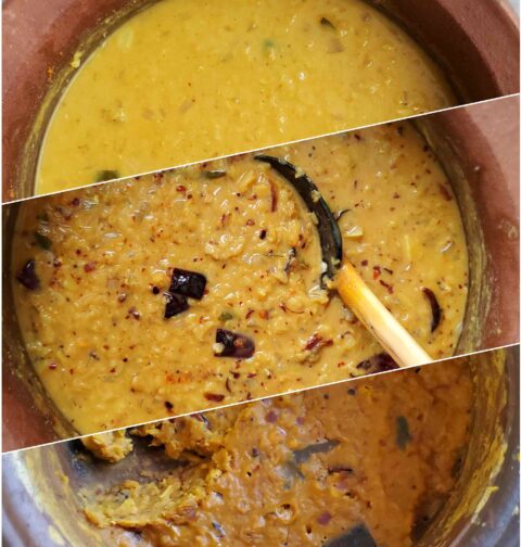 Red Lentil Curry (In three ways)