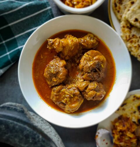 Sri Lankan chicken curry