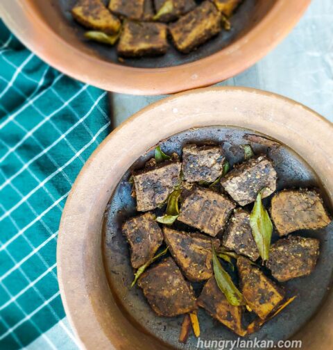 Sri Lankan malu fish ambul thiyal