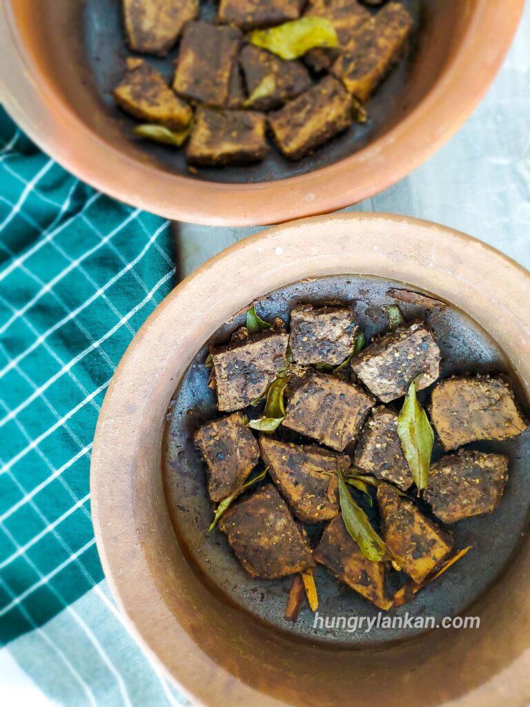 Sri Lankan malu fish ambul thiyal