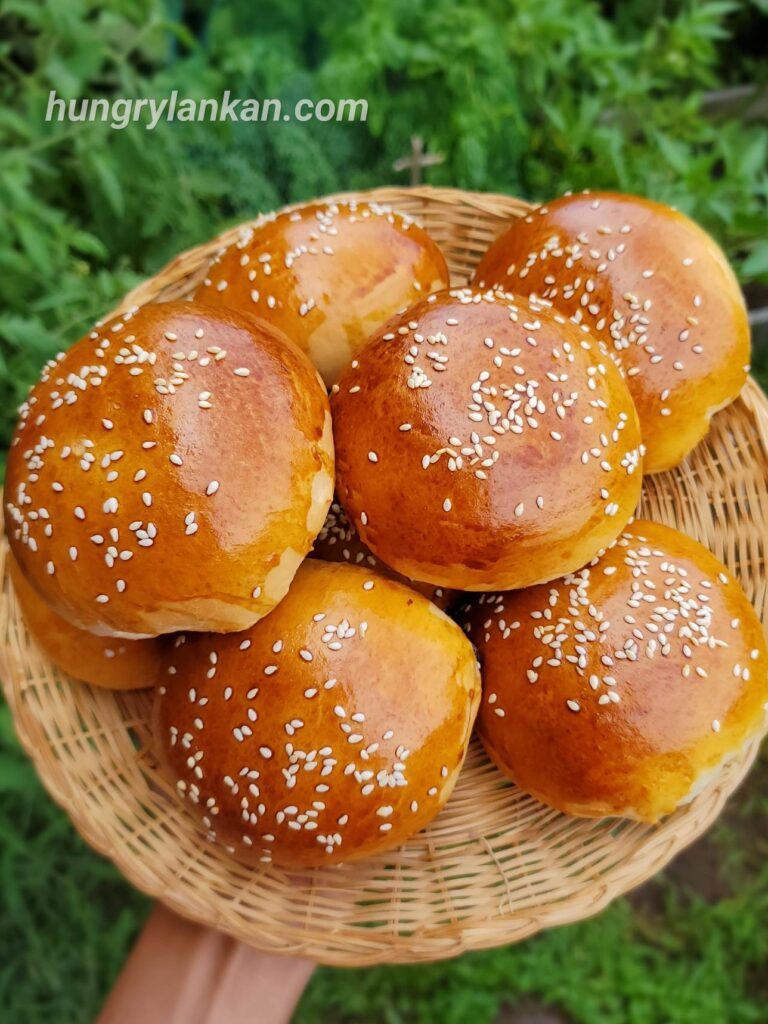 Sri Lankan spicy potato curry buns