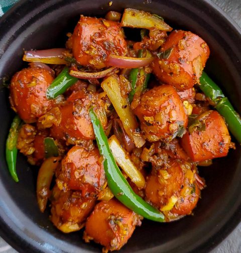 Sausages thel dala/ hot dog stirfry