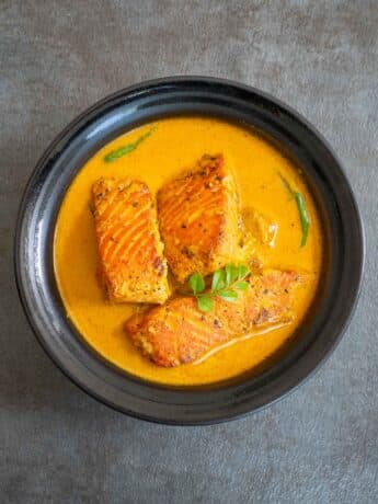 Salmon Curry with Coconut Milk
