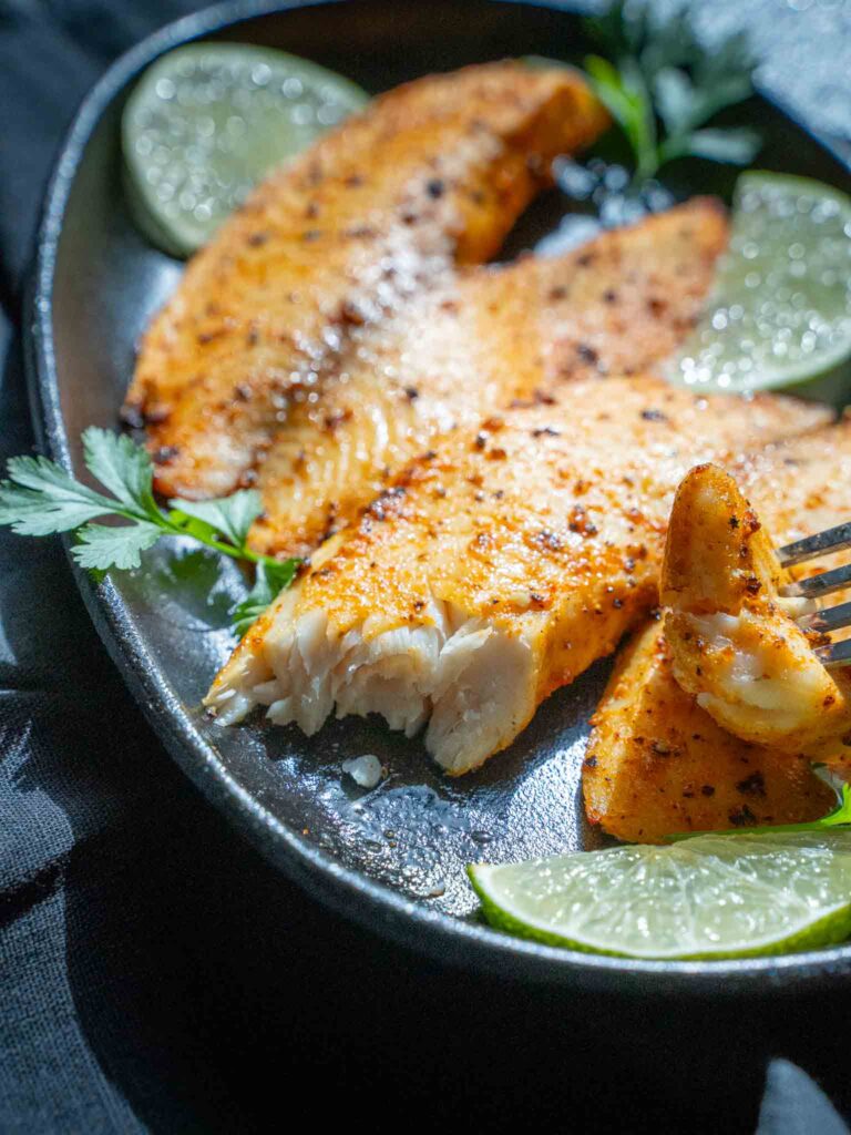 Tilapia fillets in air fryer