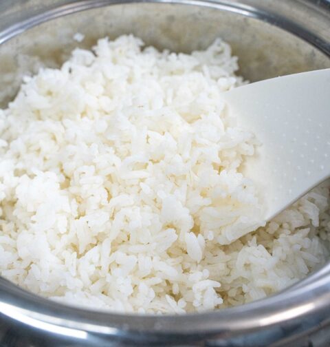 White rice in rice cooker recipe