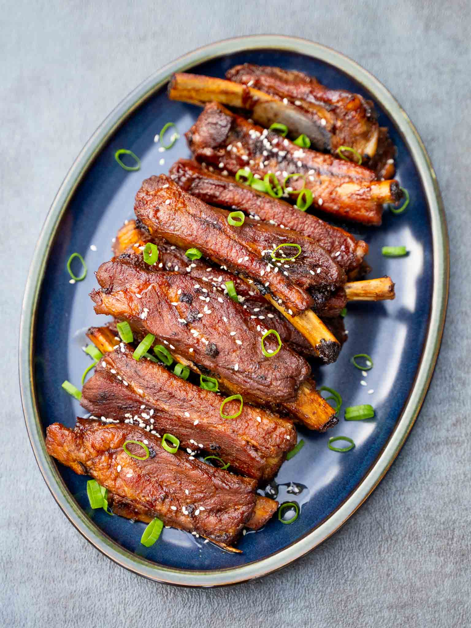Chinese five spice pork ribs