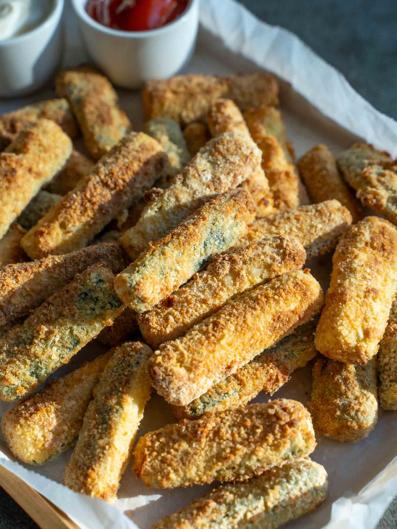 Air Fryer Zucchini fries