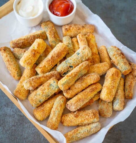 Zucchini fries in Air Fryer