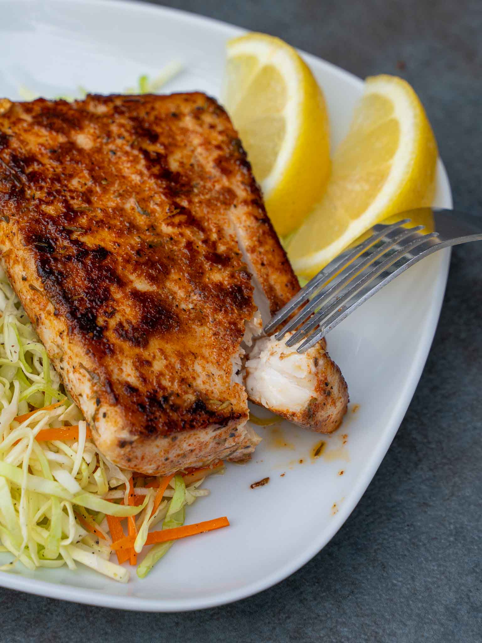 Pan fried mahi mahi