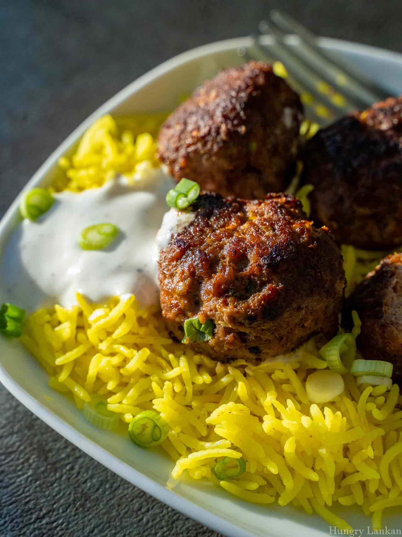 lamb meatballs recipe