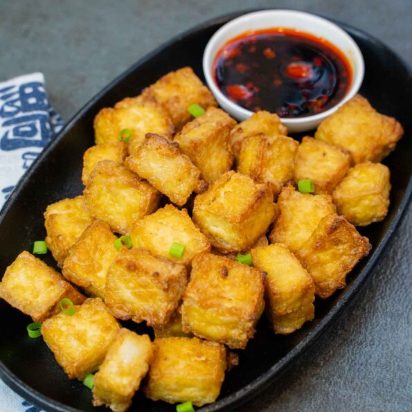 Air Fried Crispy Tofu