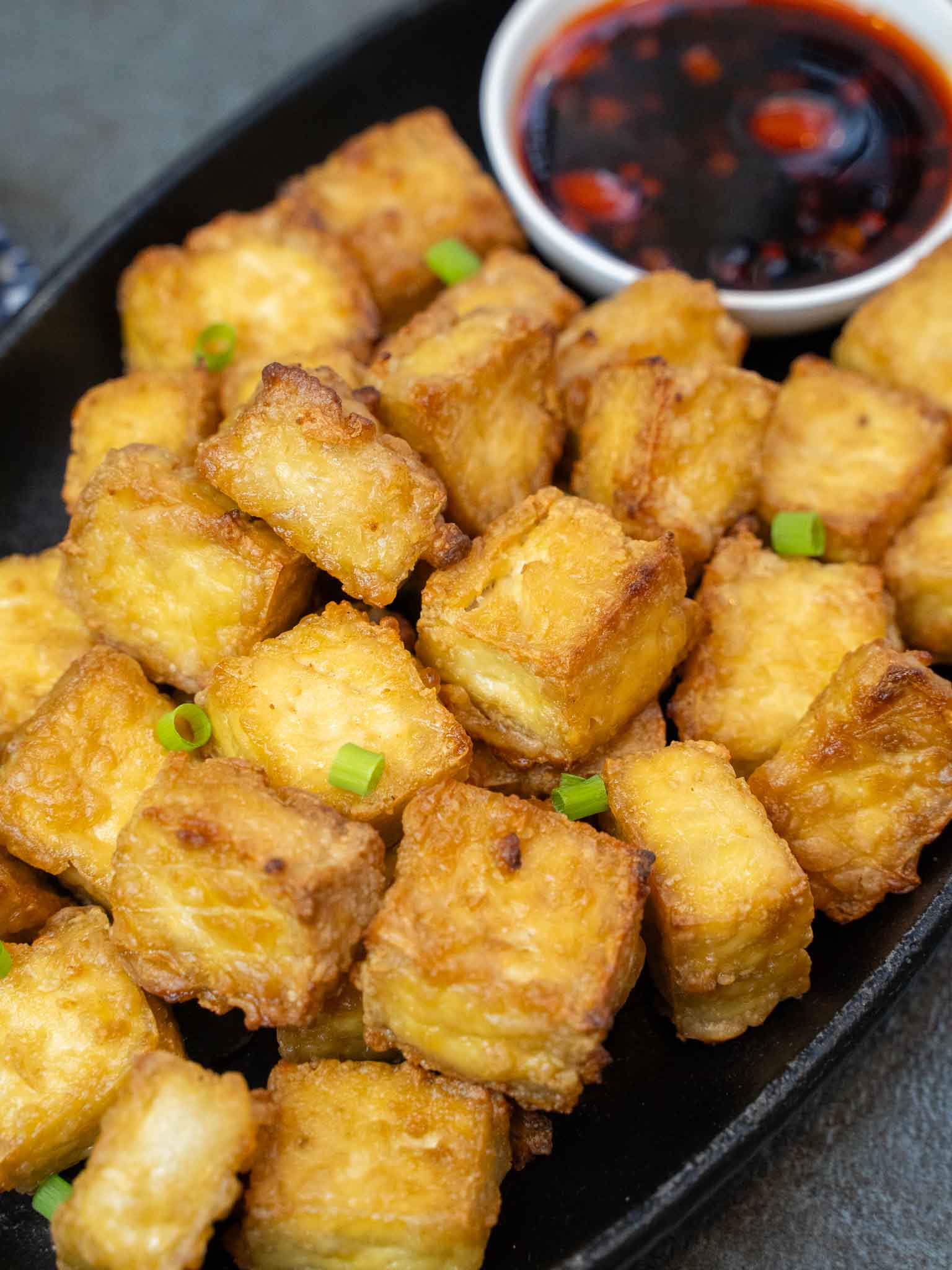 Air Fried Crispy Tofu