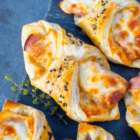 Ham and Cheese Puff Pastry