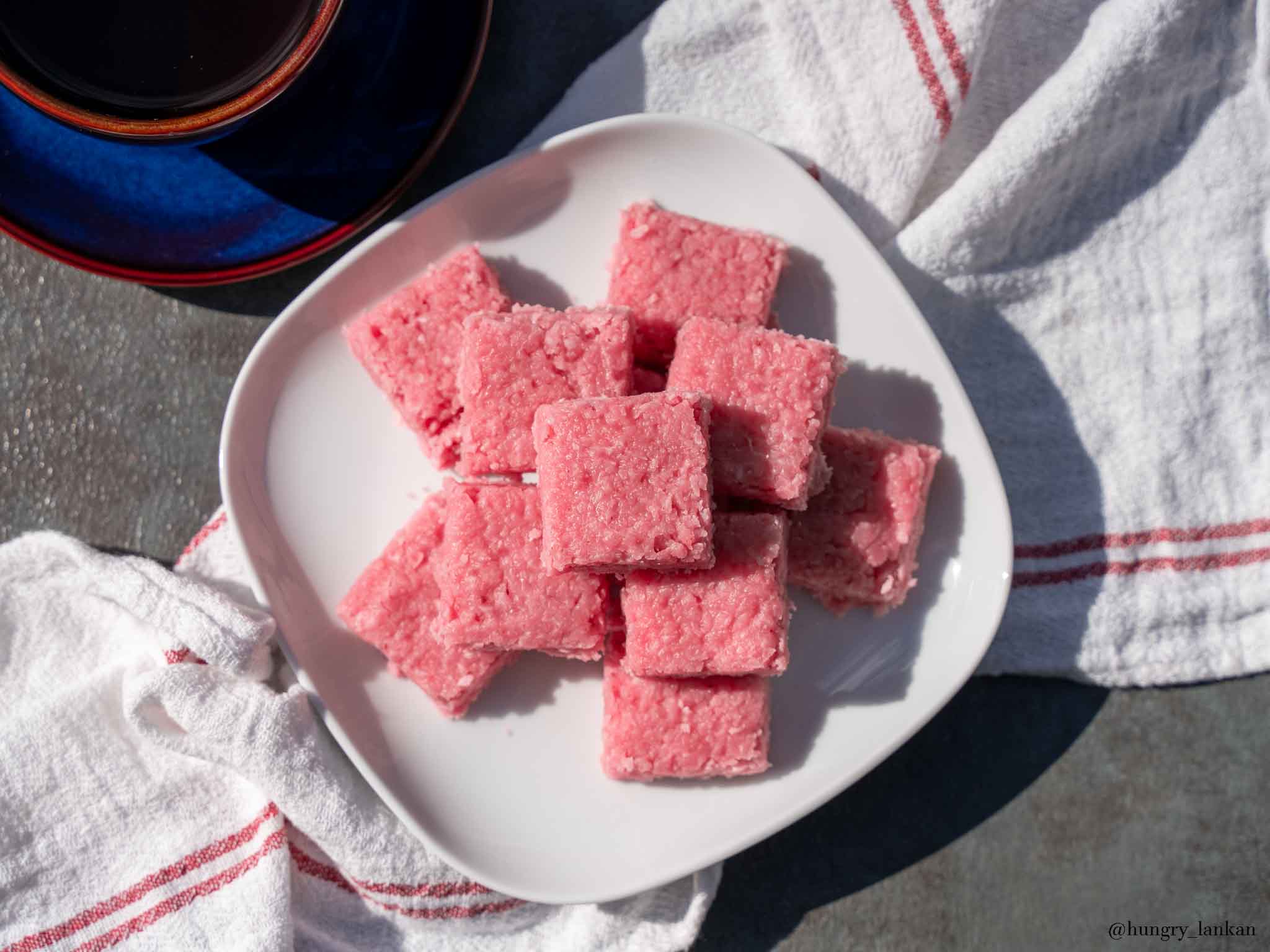 Sri Lankan Pol Toffee (coconut candy)