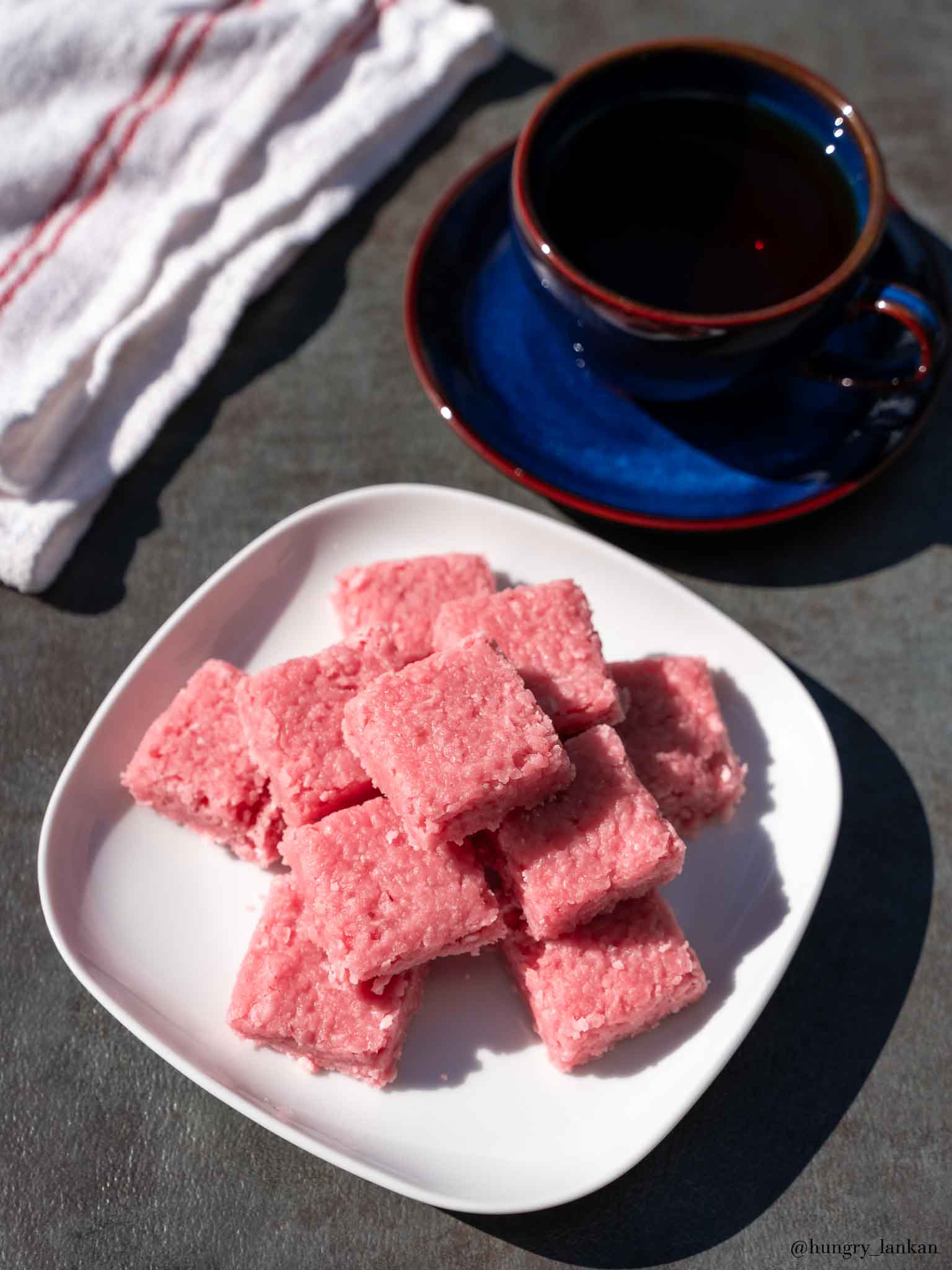 Sri Lankan Pol Toffee (coconut candy)