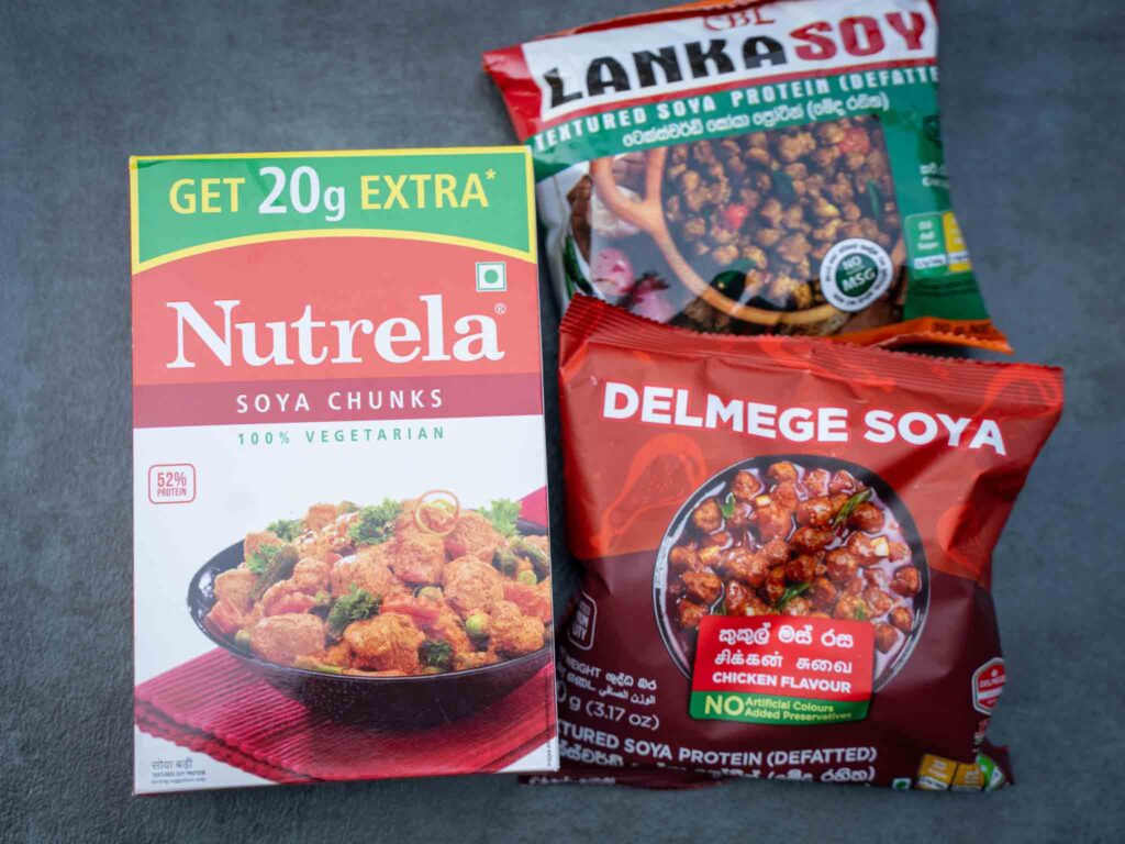 Soy meat packets to use