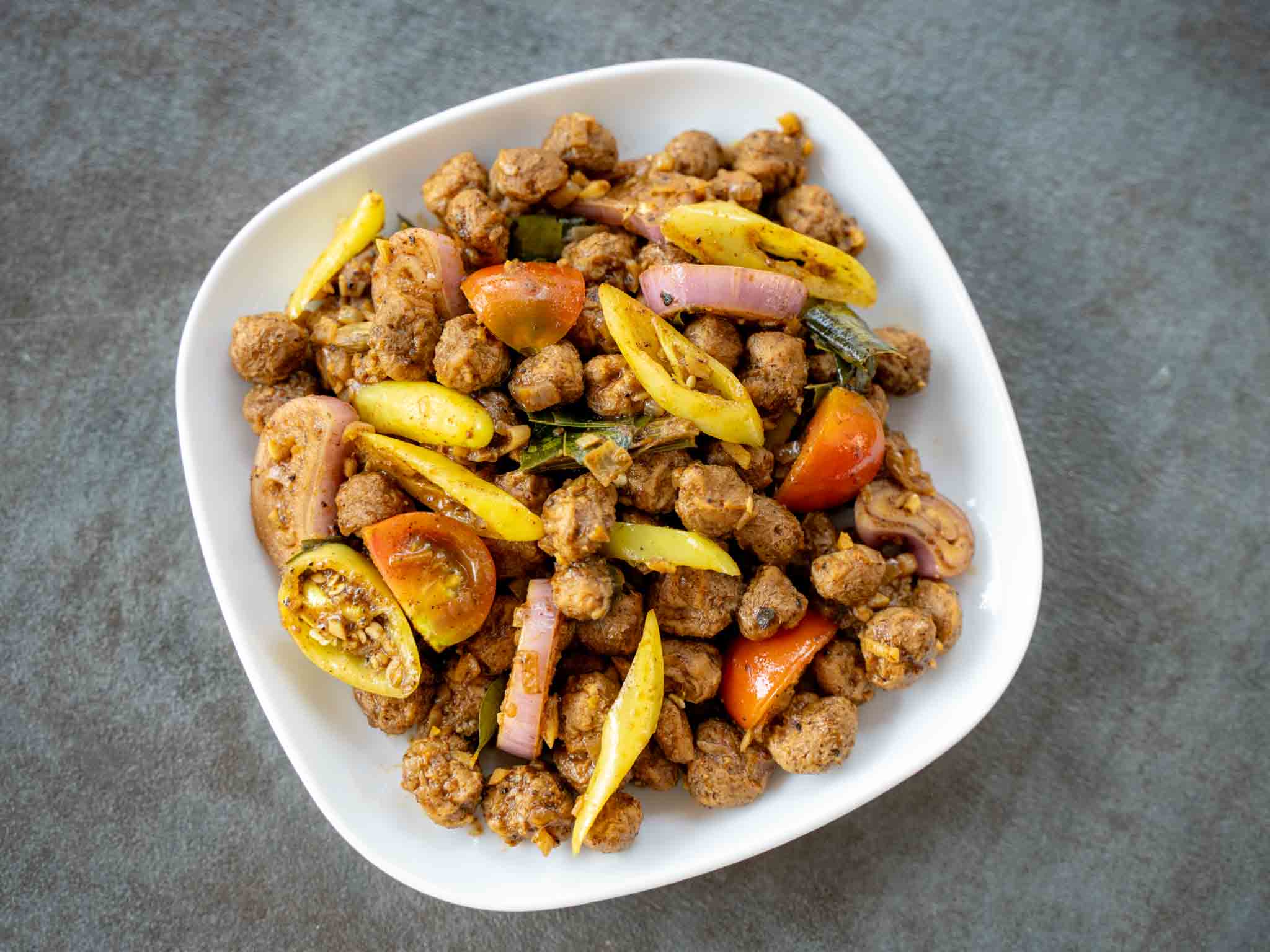 Sri Lankan soy soya meat curry